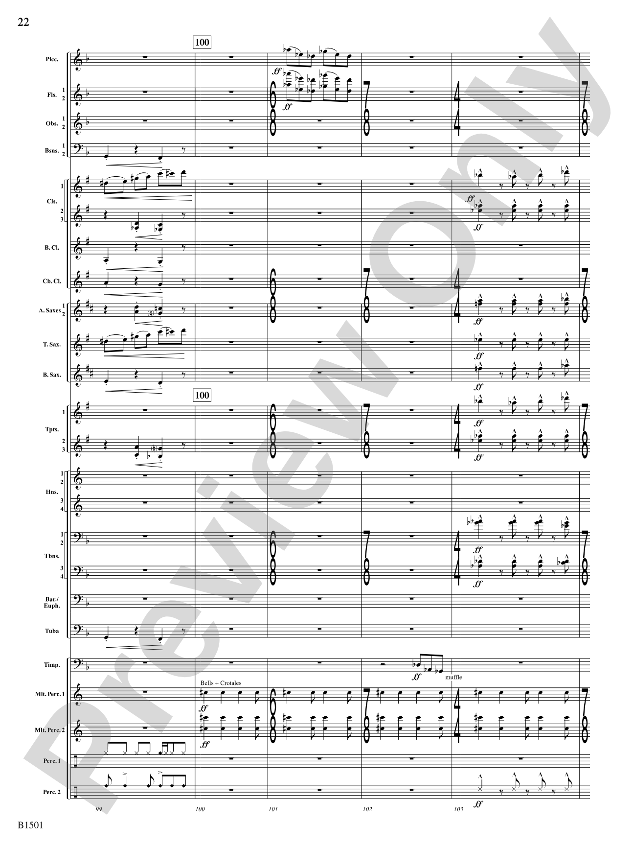 Metal: Concert Band Conductor Score & Parts