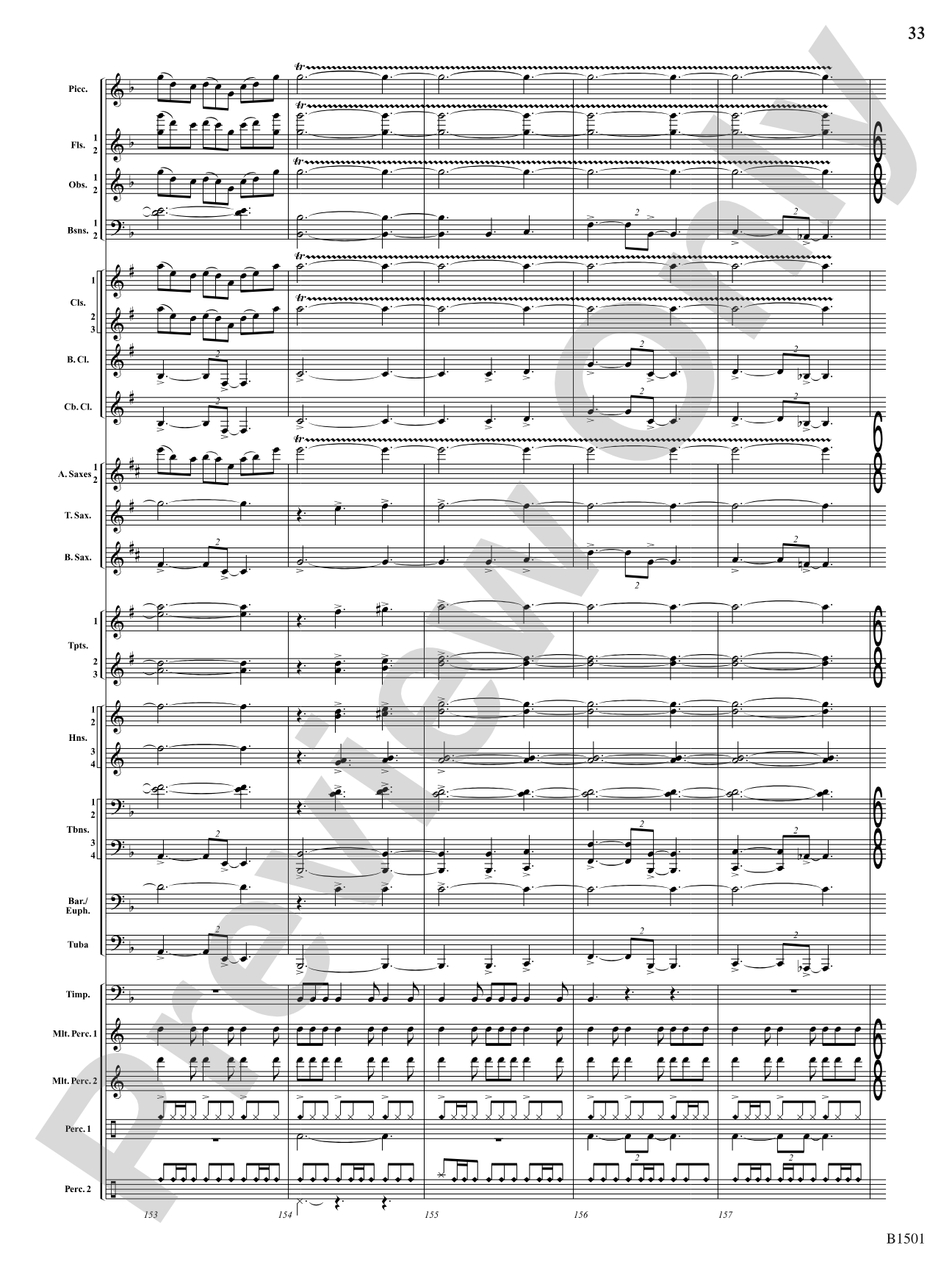 Metal: Concert Band Conductor Score & Parts