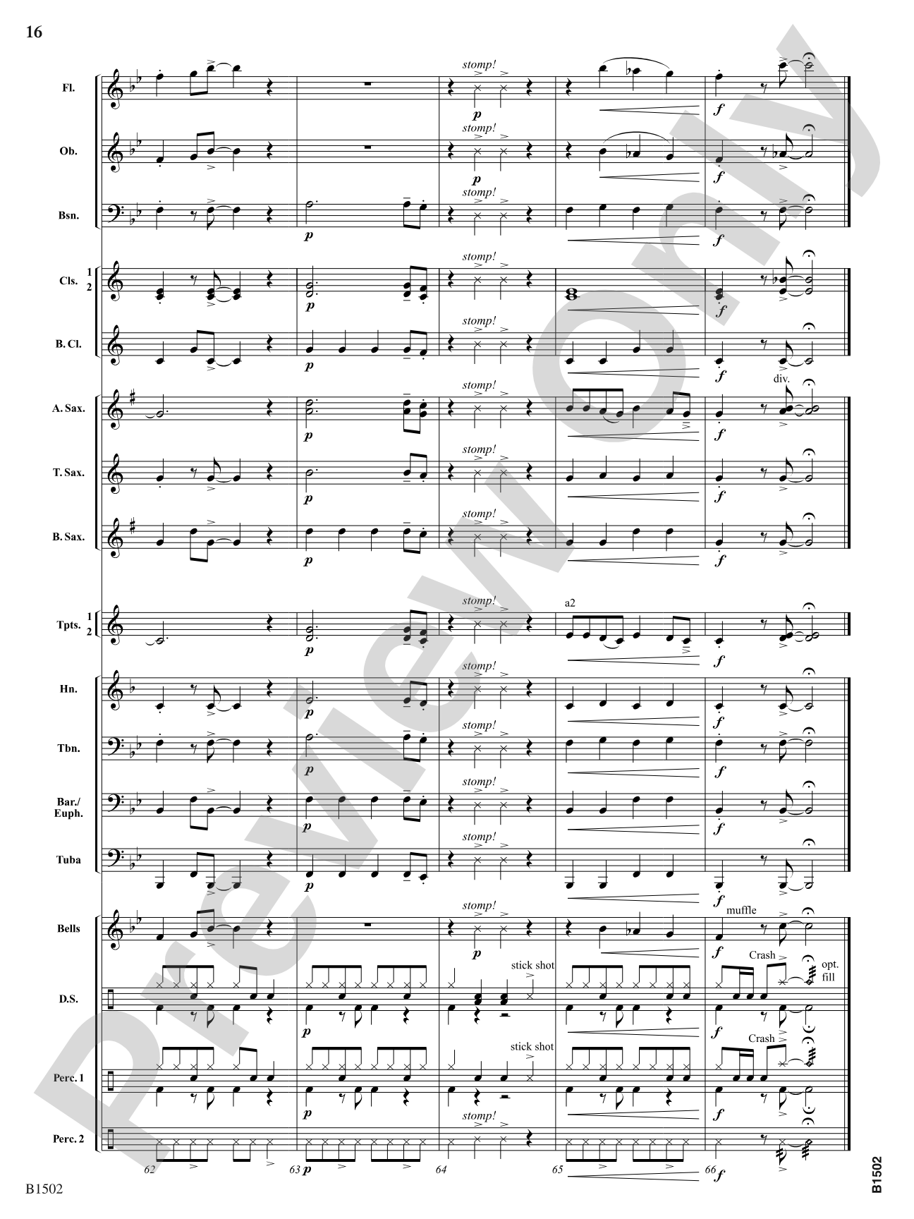 Twist and Stomp!: Concert Band Conductor Score & Parts