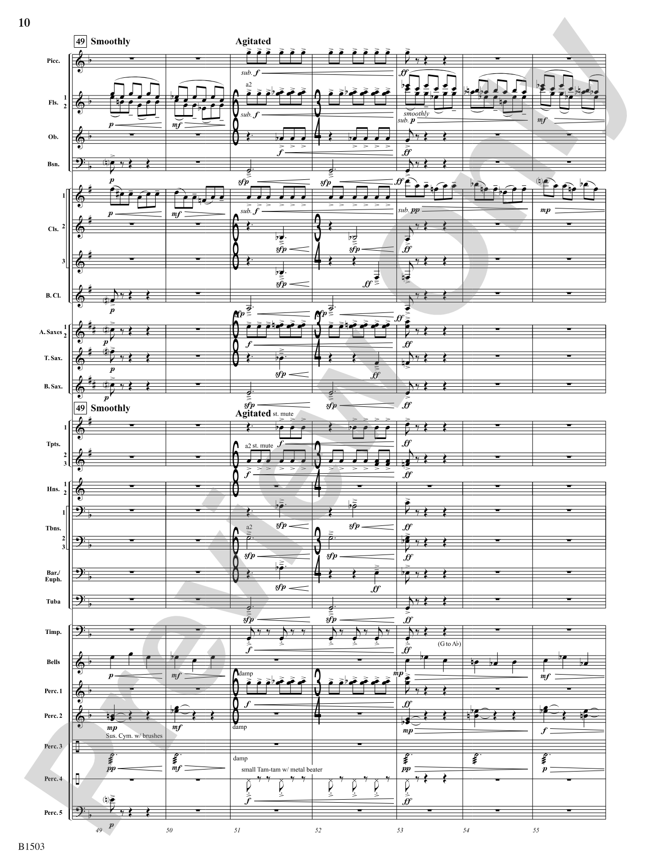 True Calling: Concert Band Conductor Score & Parts