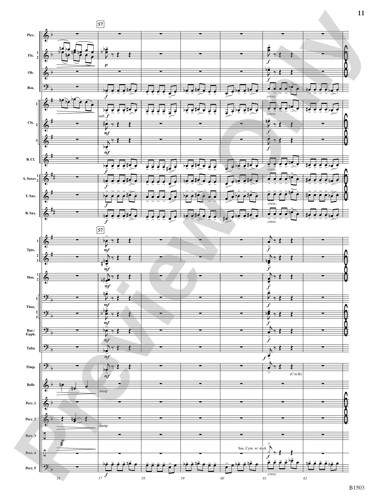 True Calling: Concert Band Conductor Score & Parts