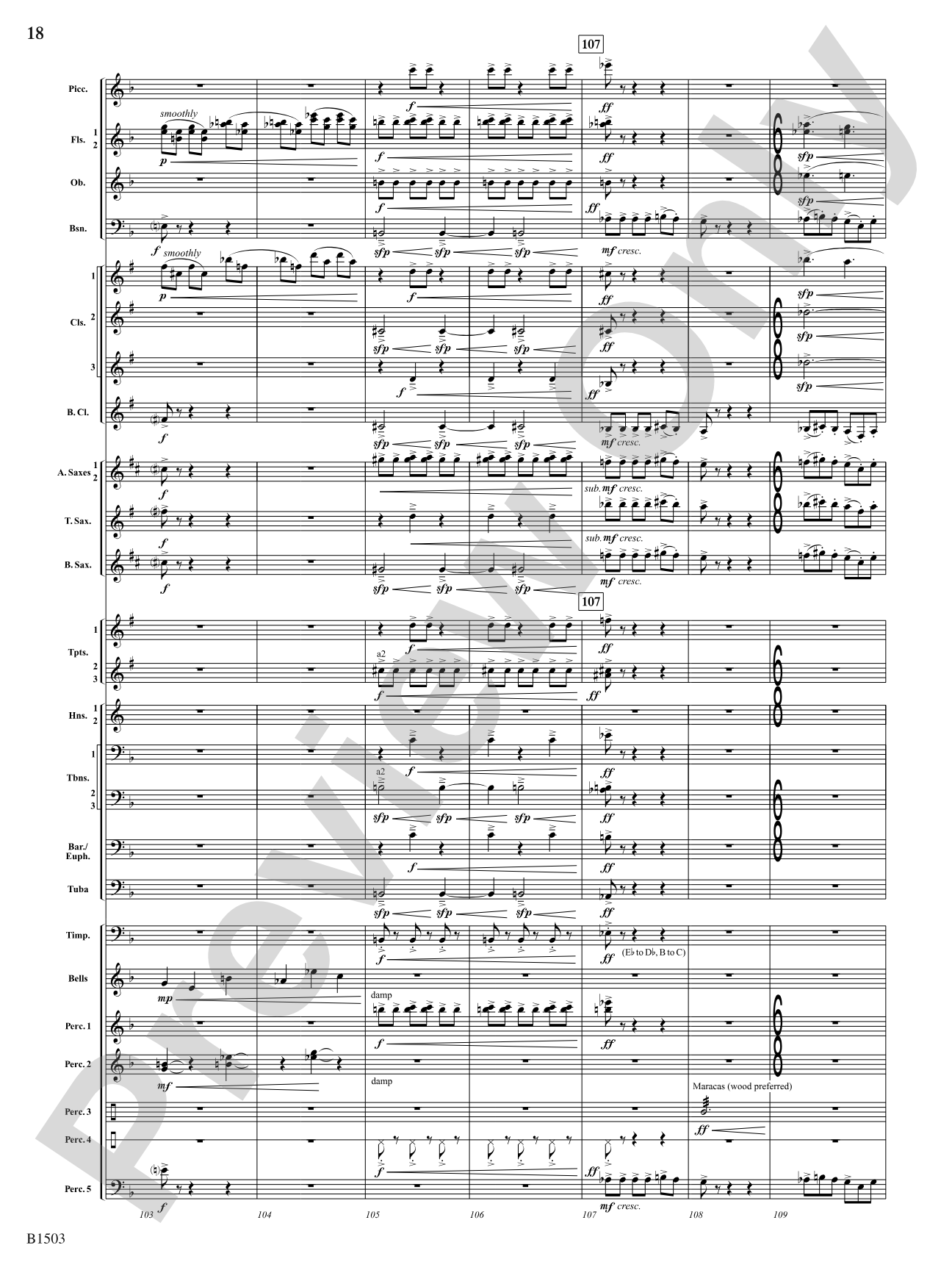 True Calling: Concert Band Conductor Score & Parts