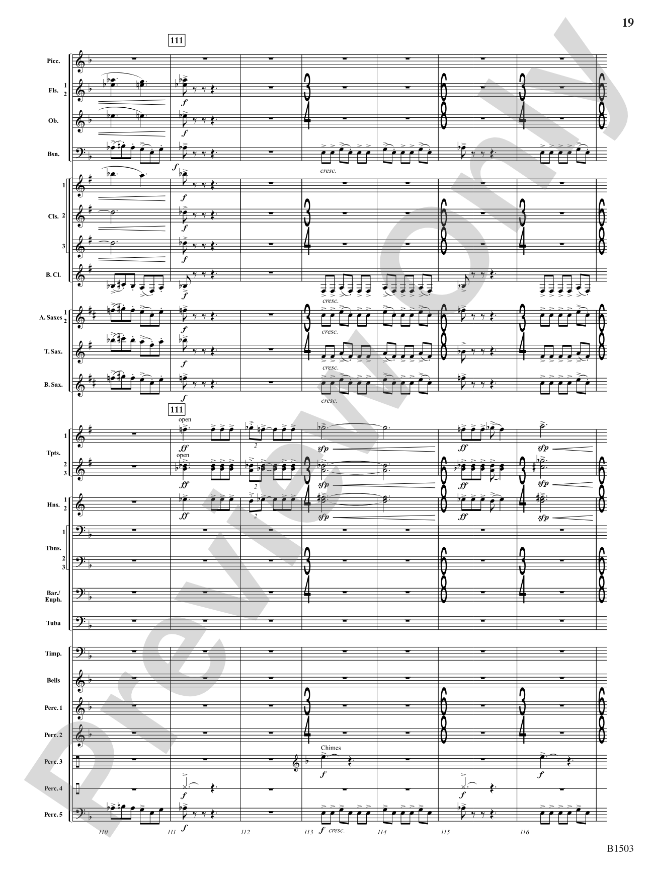 True Calling: Concert Band Conductor Score & Parts
