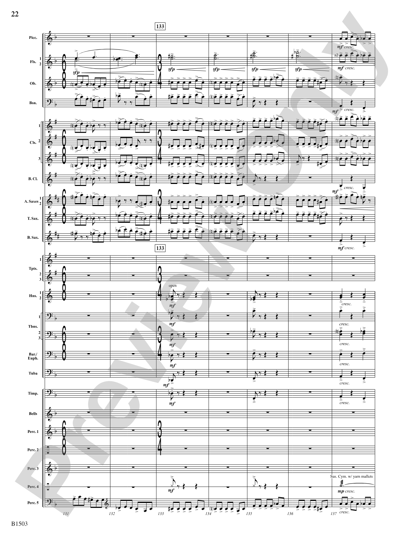 True Calling: Concert Band Conductor Score & Parts