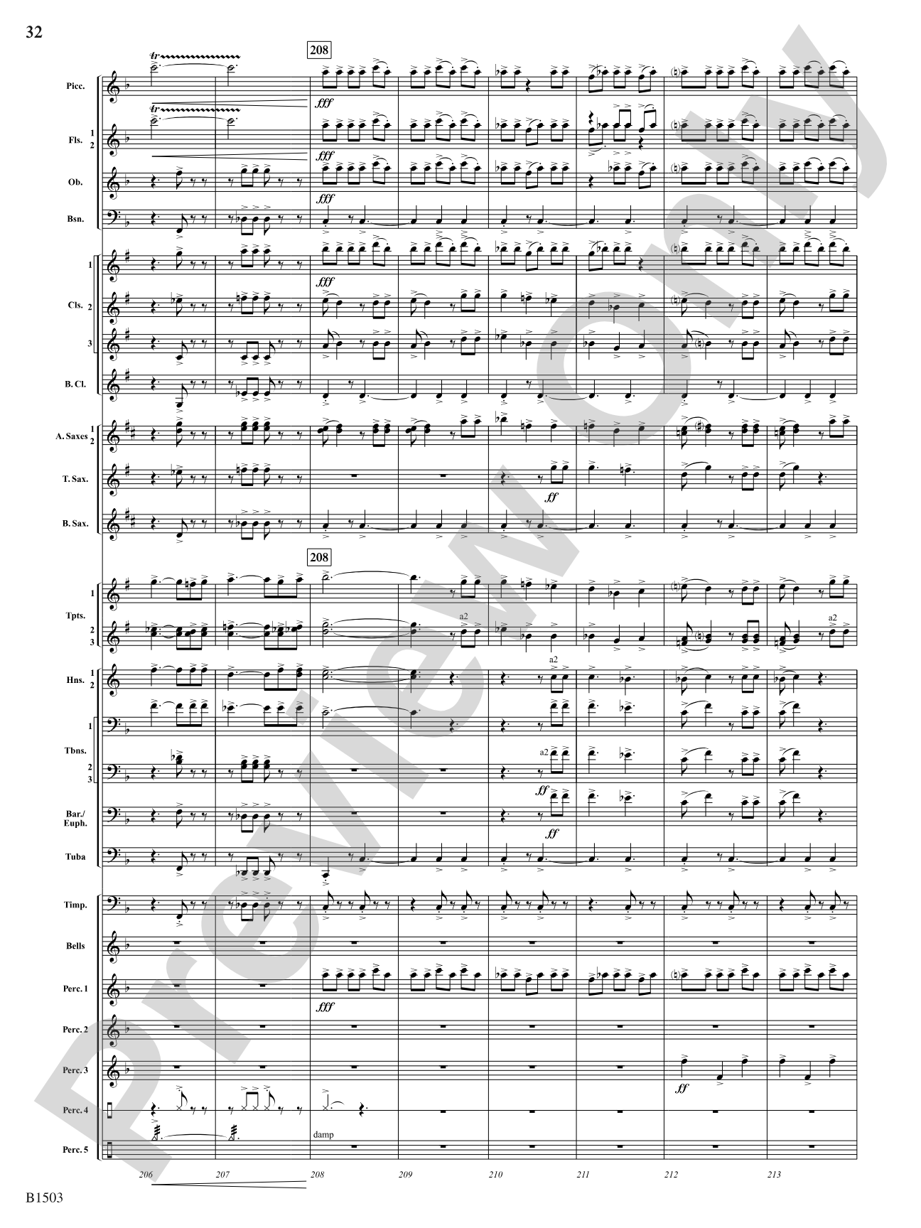 True Calling: Concert Band Conductor Score & Parts