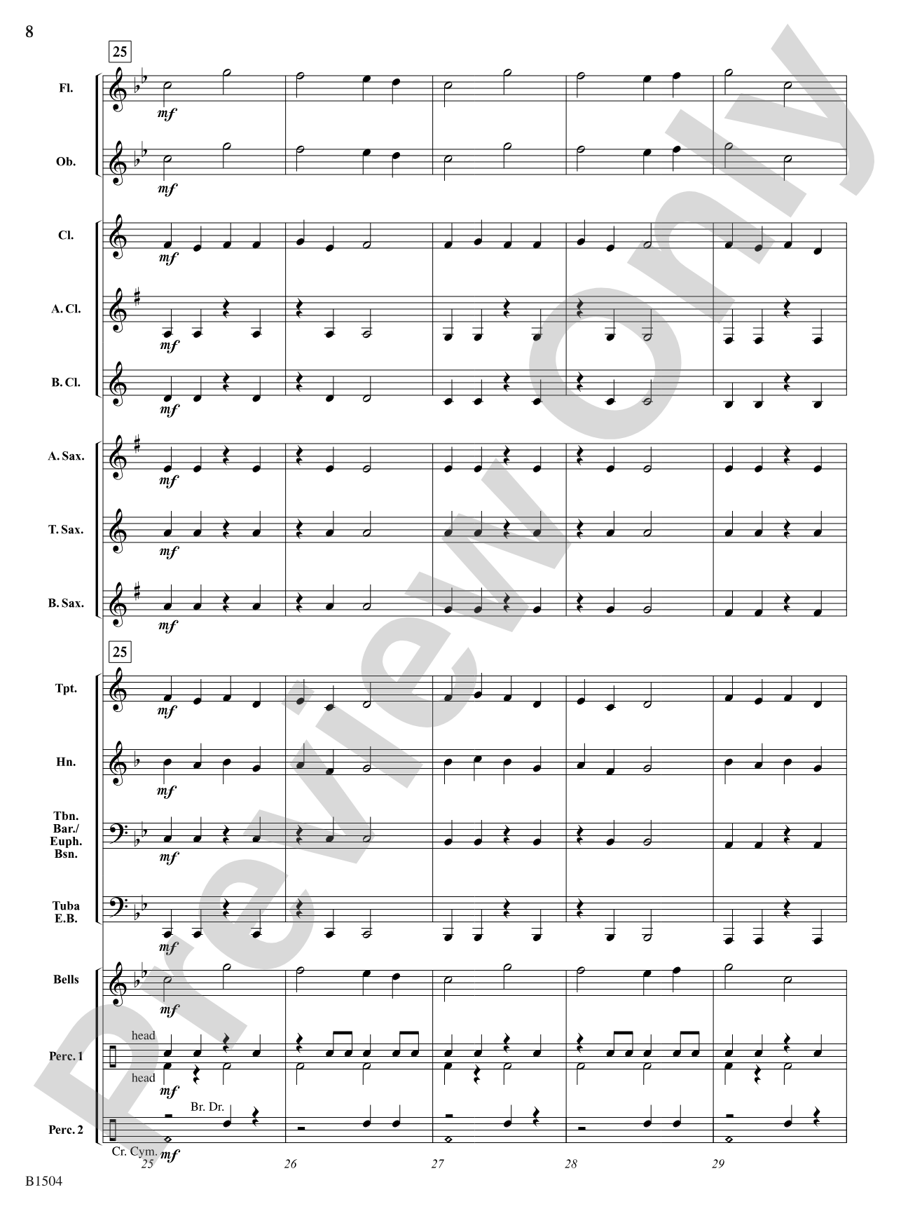 Rise of the Bladesmith: Concert Band Conductor Score & Parts