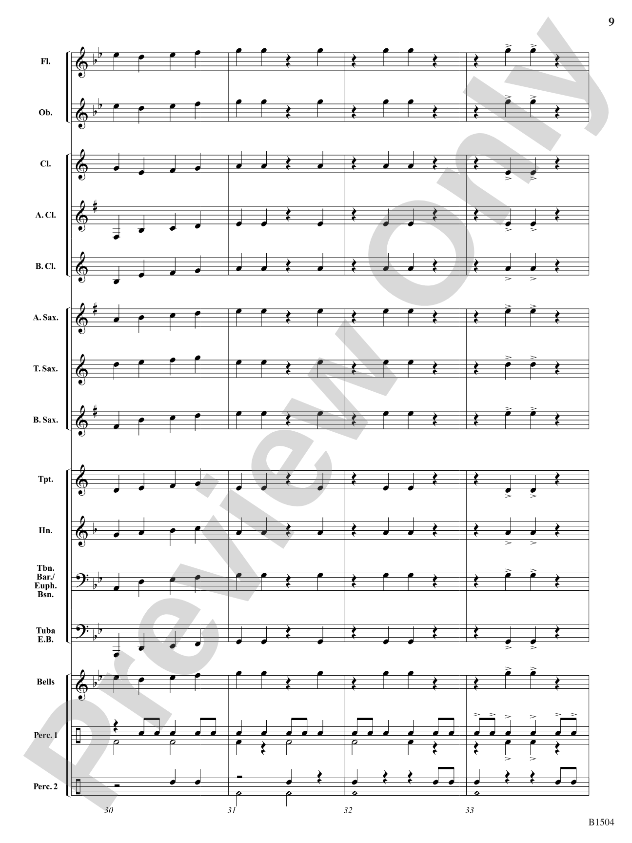 Rise of the Bladesmith: Concert Band Conductor Score & Parts