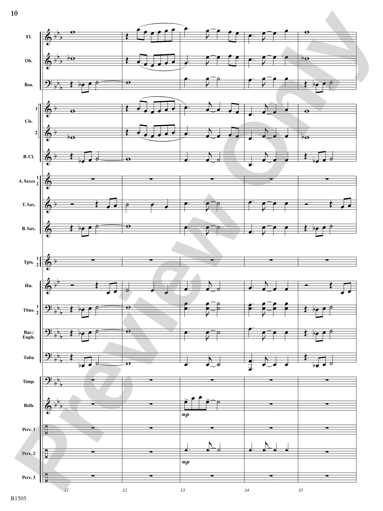 Winds of Celebration: Concert Band Conductor Score & Parts