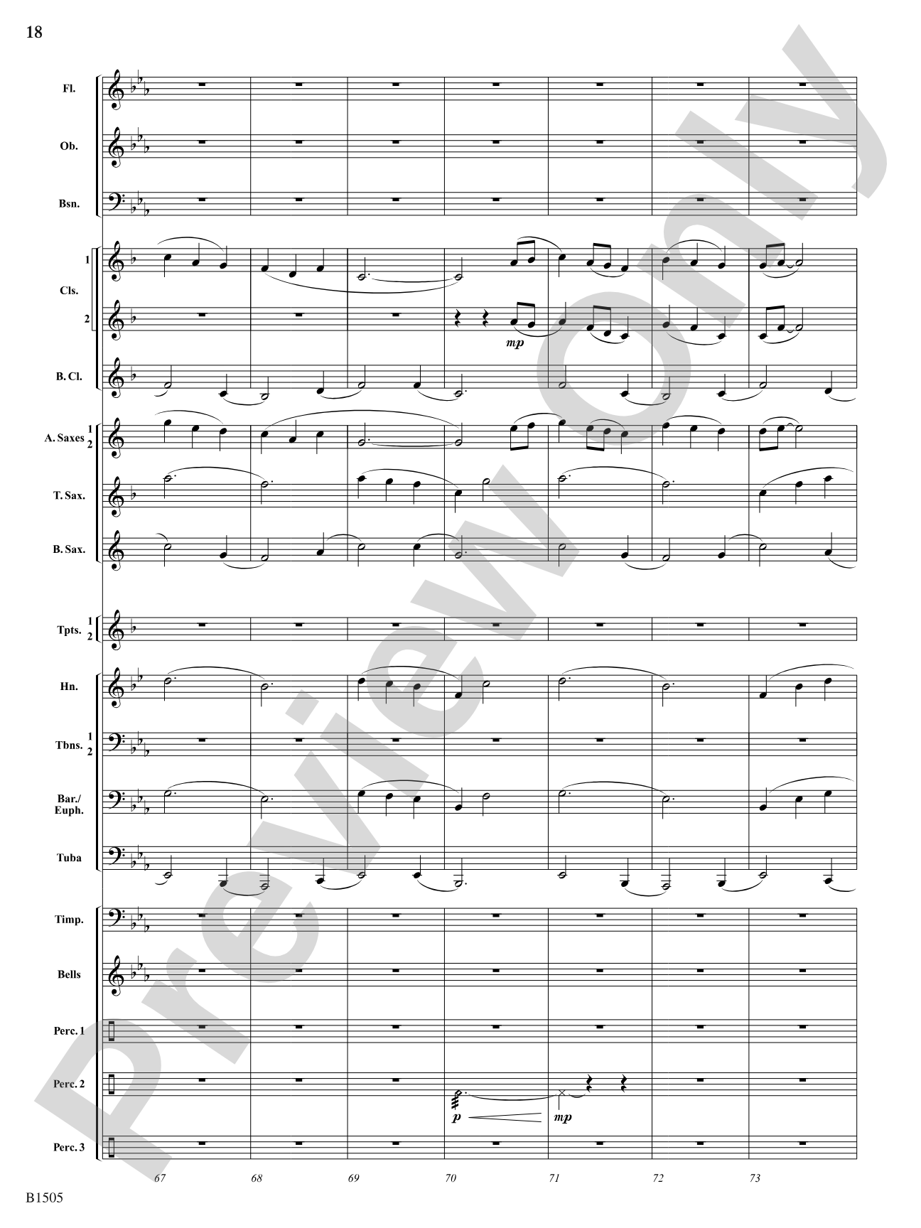 Winds of Celebration: Concert Band Conductor Score & Parts