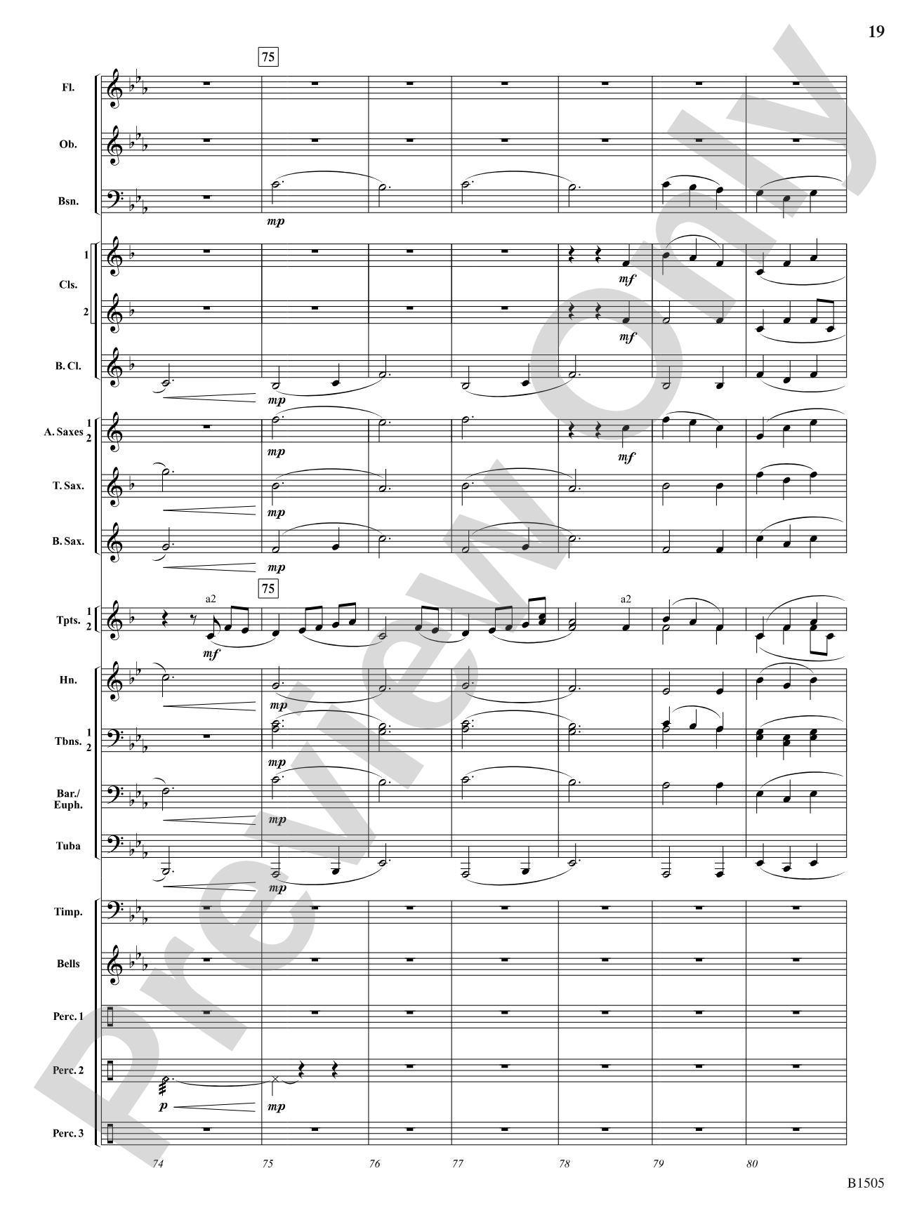 Winds of Celebration: Concert Band Conductor Score & Parts