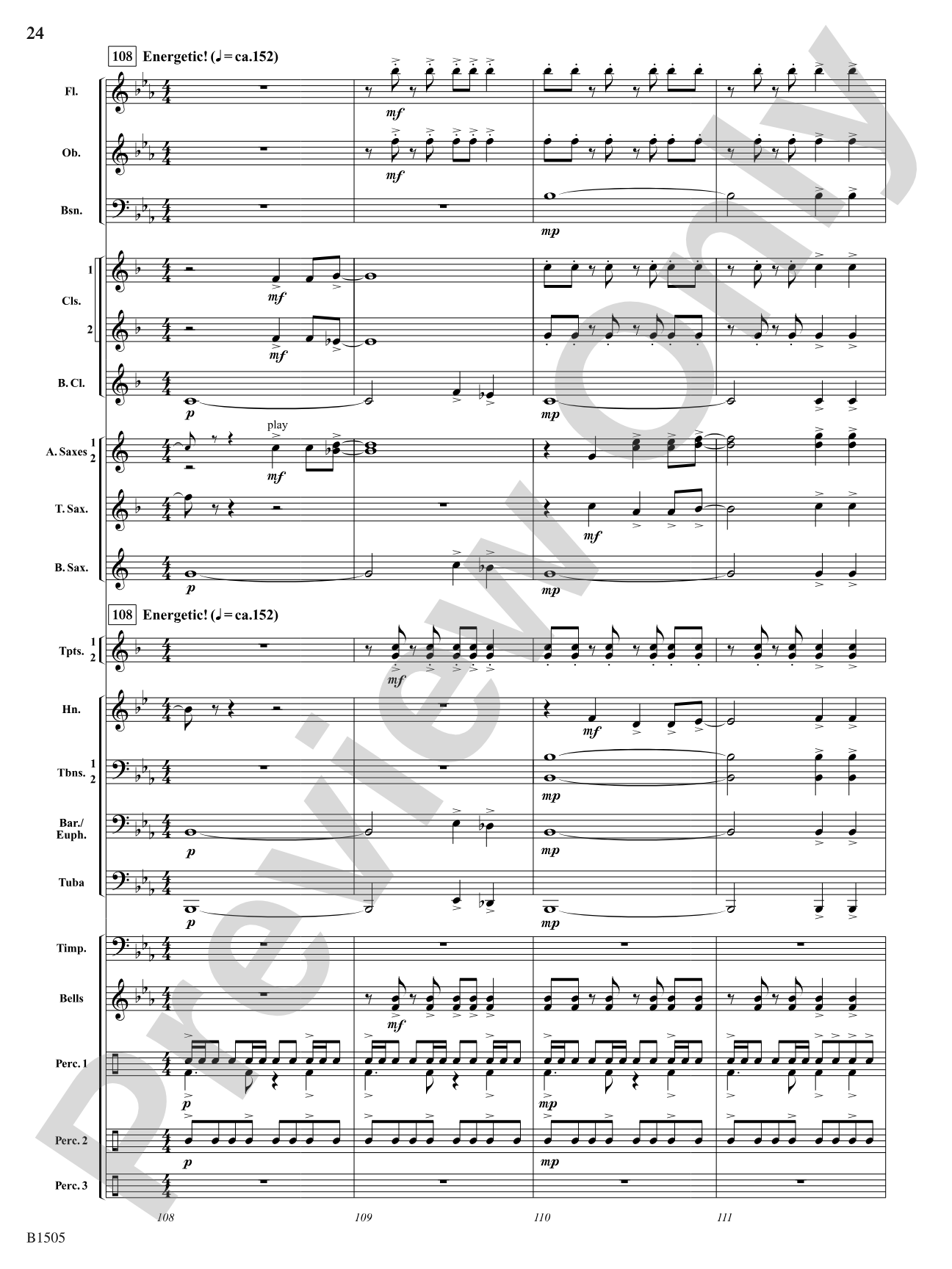 Winds of Celebration: Concert Band Conductor Score & Parts