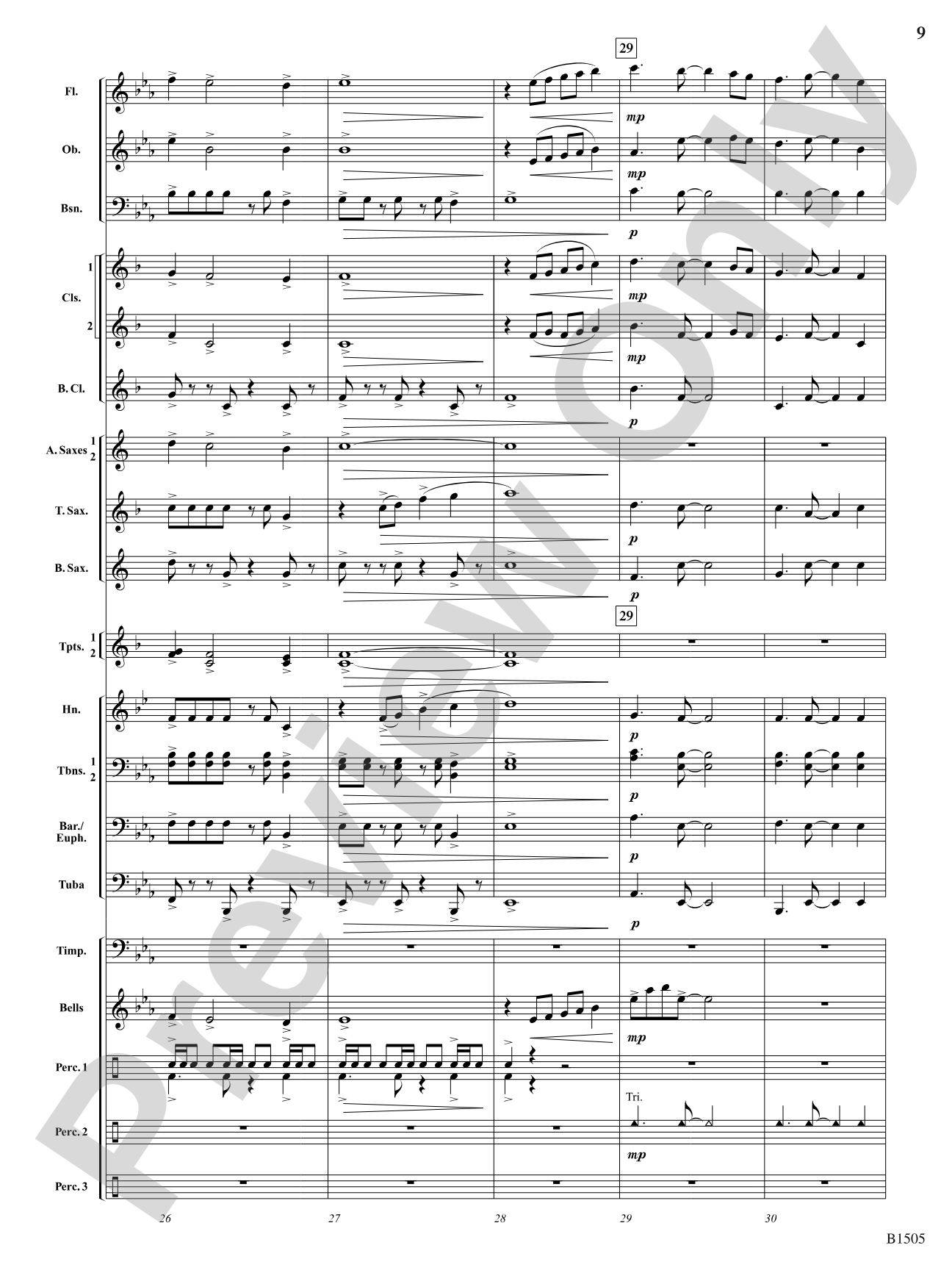 Winds of Celebration: Concert Band Conductor Score & Parts
