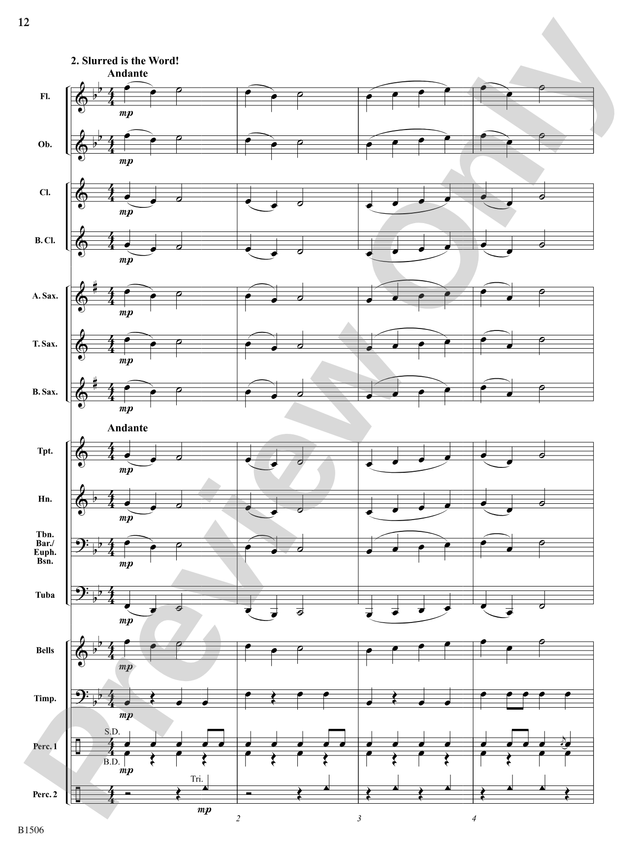 Flying High: Concert Band Conductor Score & Parts