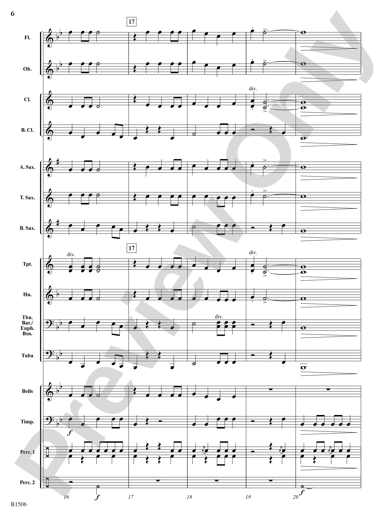 Flying High: Concert Band Conductor Score & Parts