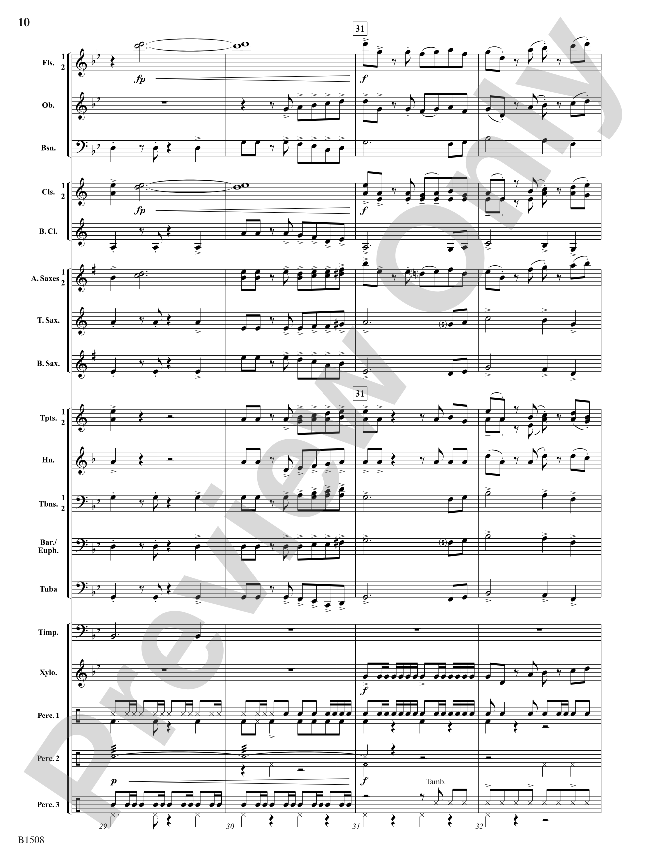 The Last Stagecoach Heist: Concert Band Conductor Score & Parts