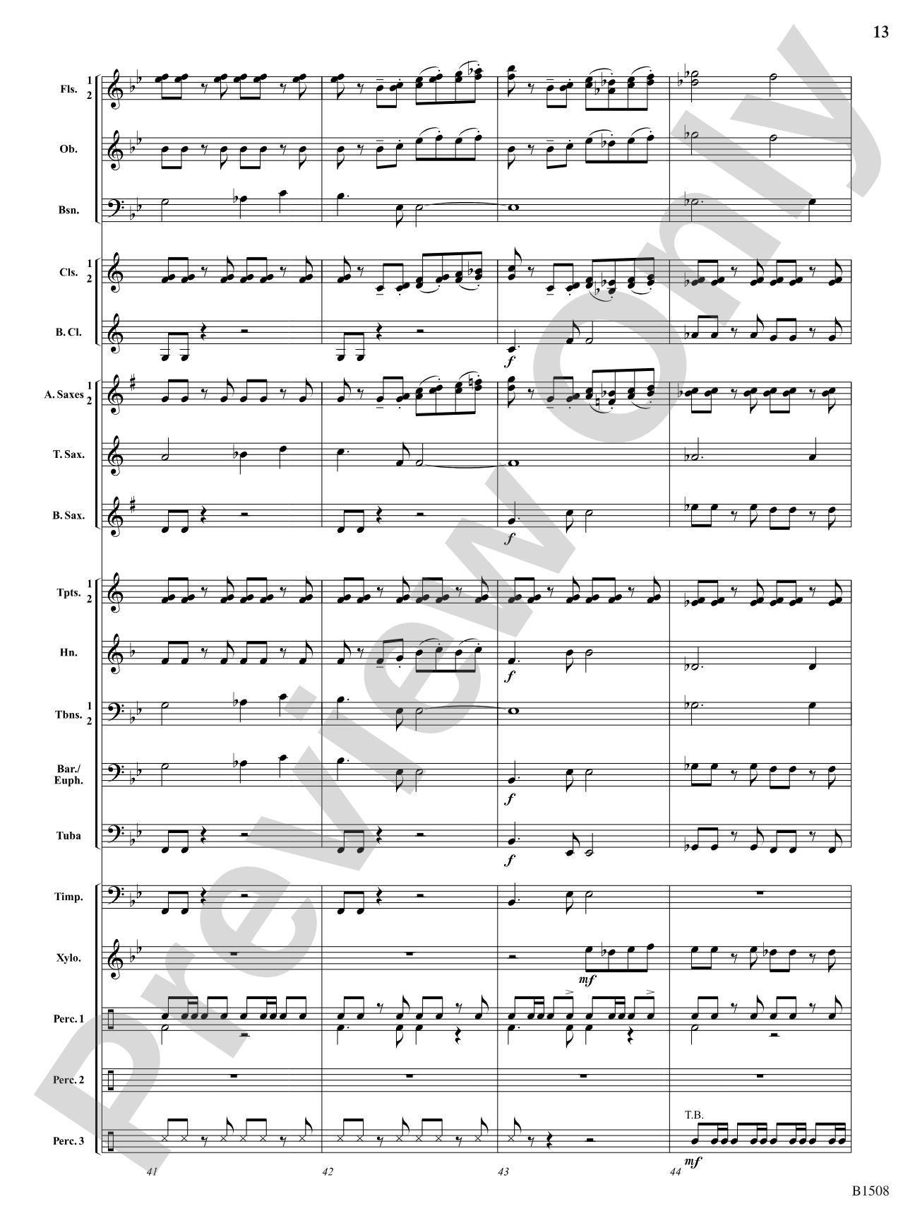 The Last Stagecoach Heist: Concert Band Conductor Score & Parts