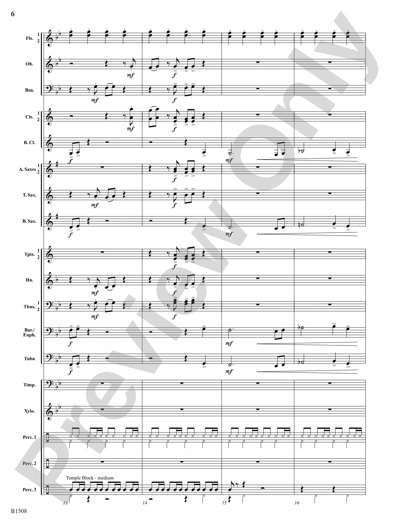 The Last Stagecoach Heist: Concert Band Conductor Score & Parts