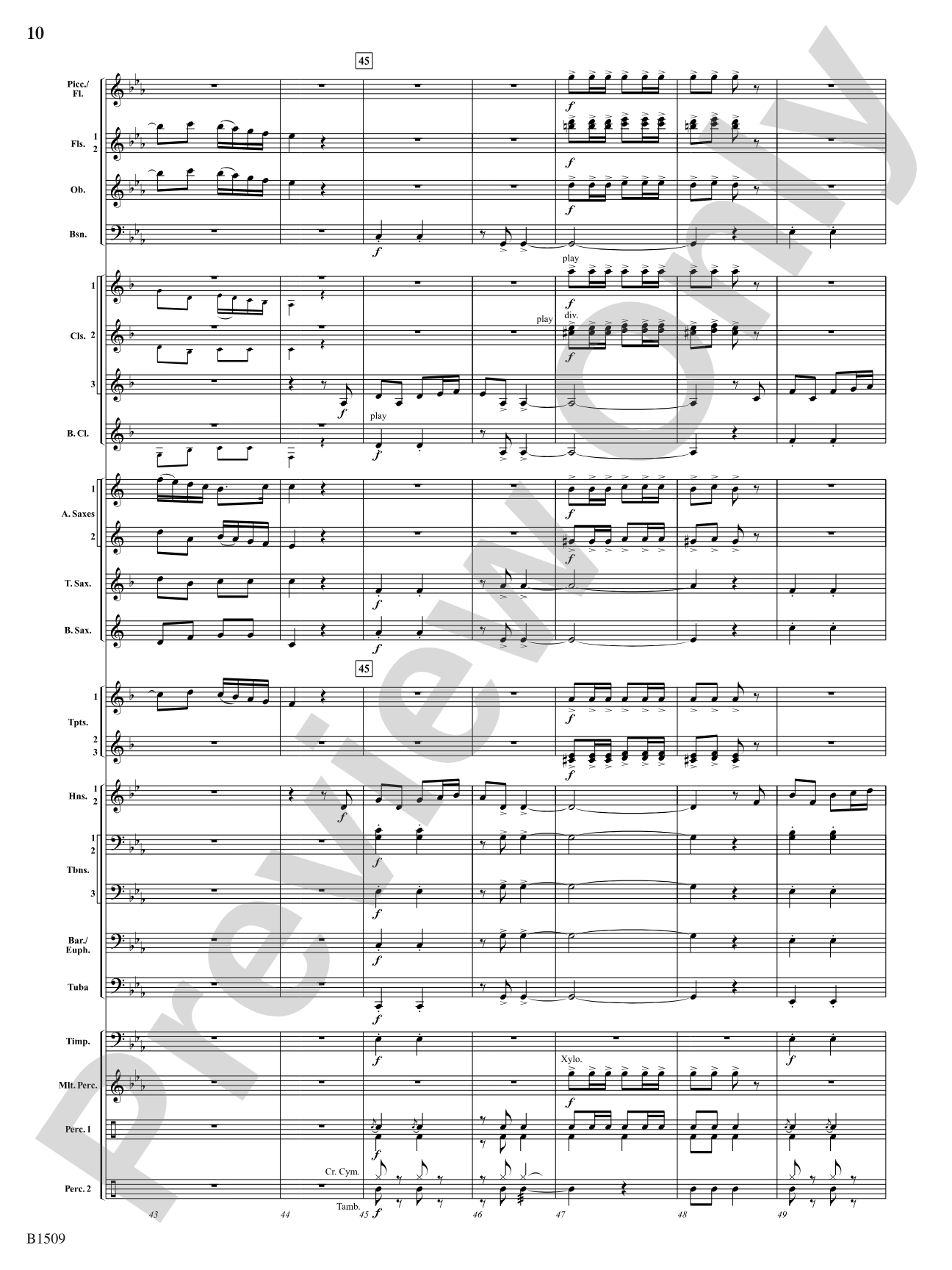 Within the Castle Walls: Concert Band Conductor Score & Parts