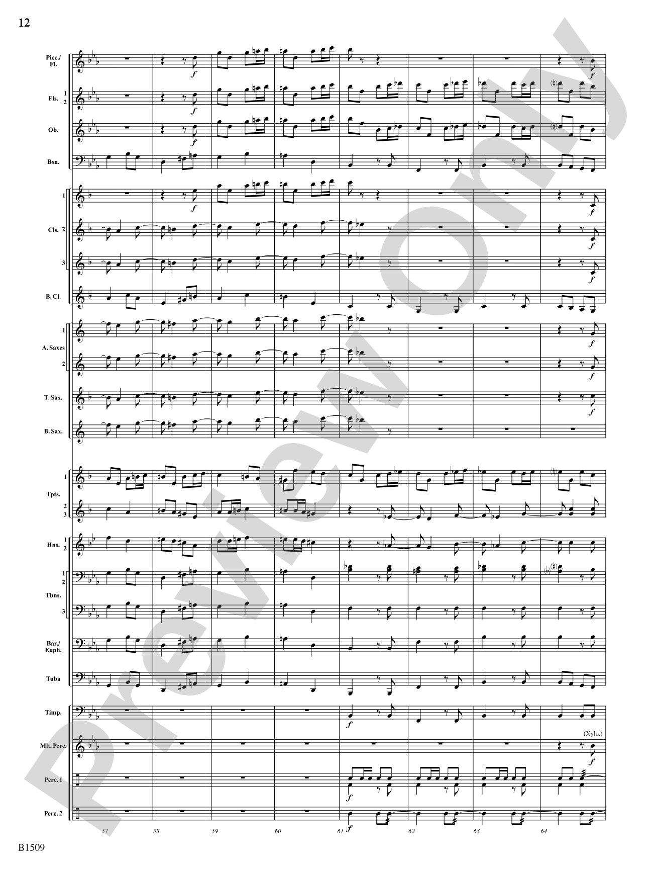 Within the Castle Walls: Concert Band Conductor Score & Parts