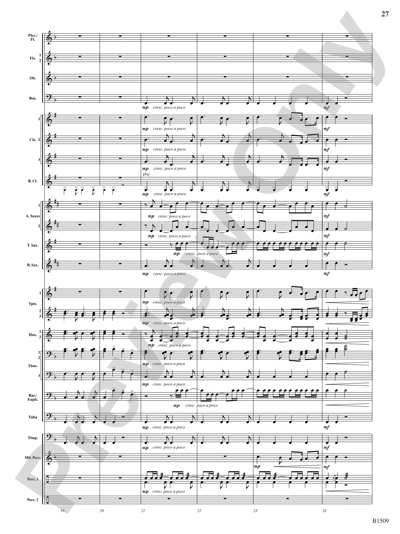 Within the Castle Walls: Concert Band Conductor Score & Parts