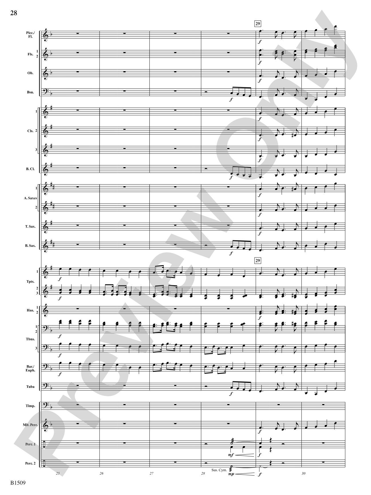 Within the Castle Walls: Concert Band Conductor Score & Parts