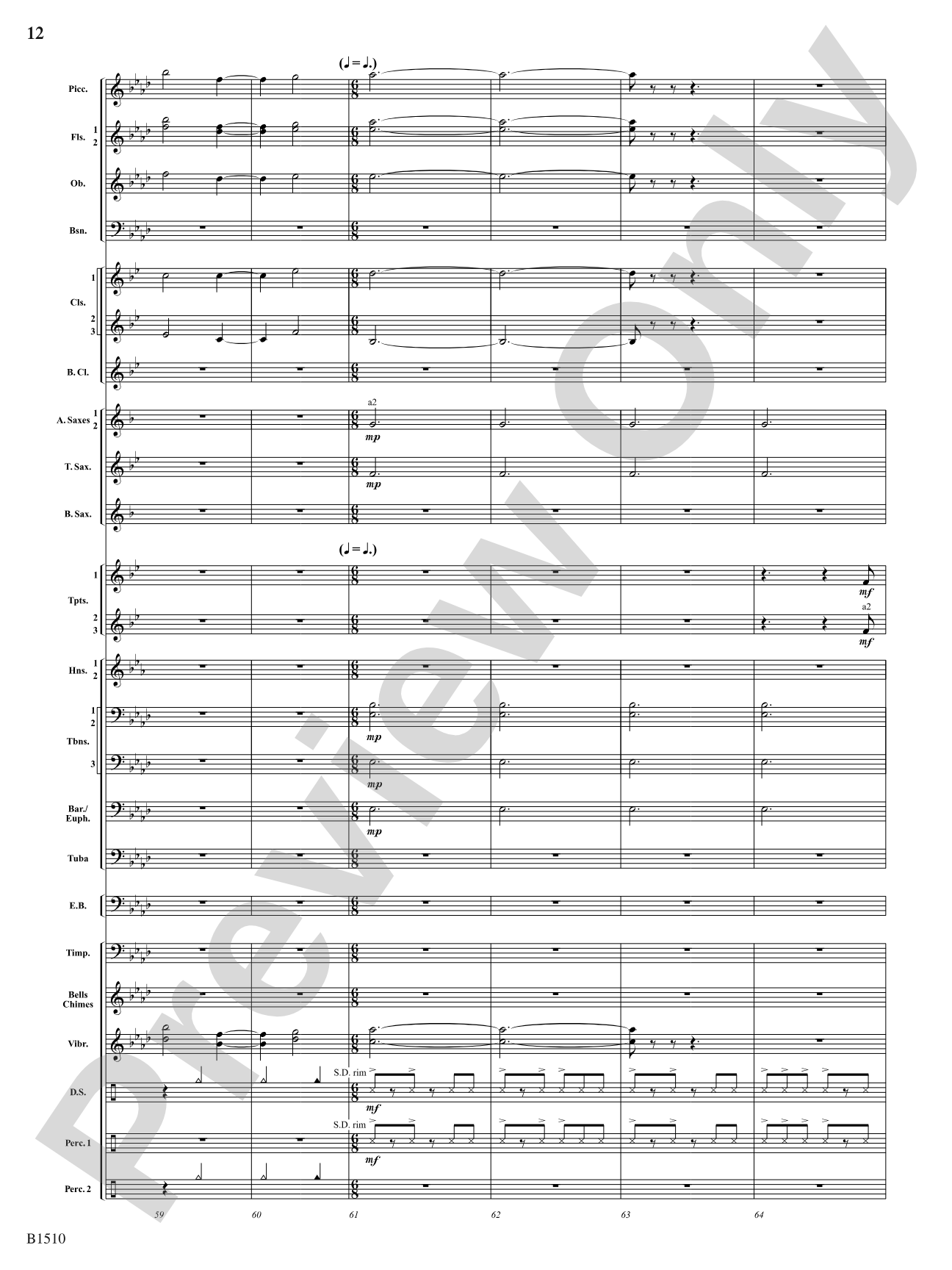A Christmas Spectacular: Concert Band Conductor Score & Parts