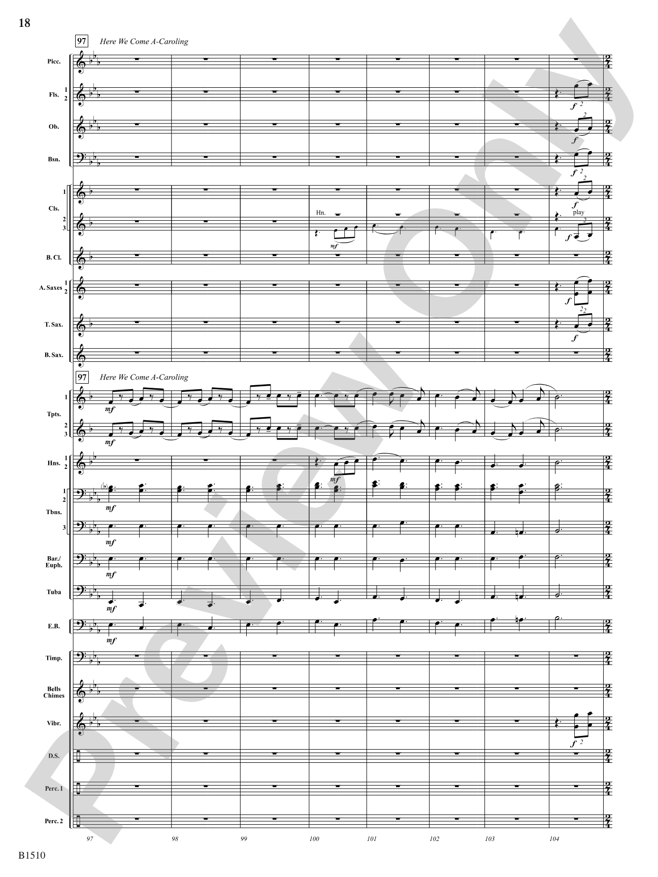 A Christmas Spectacular: Concert Band Conductor Score & Parts