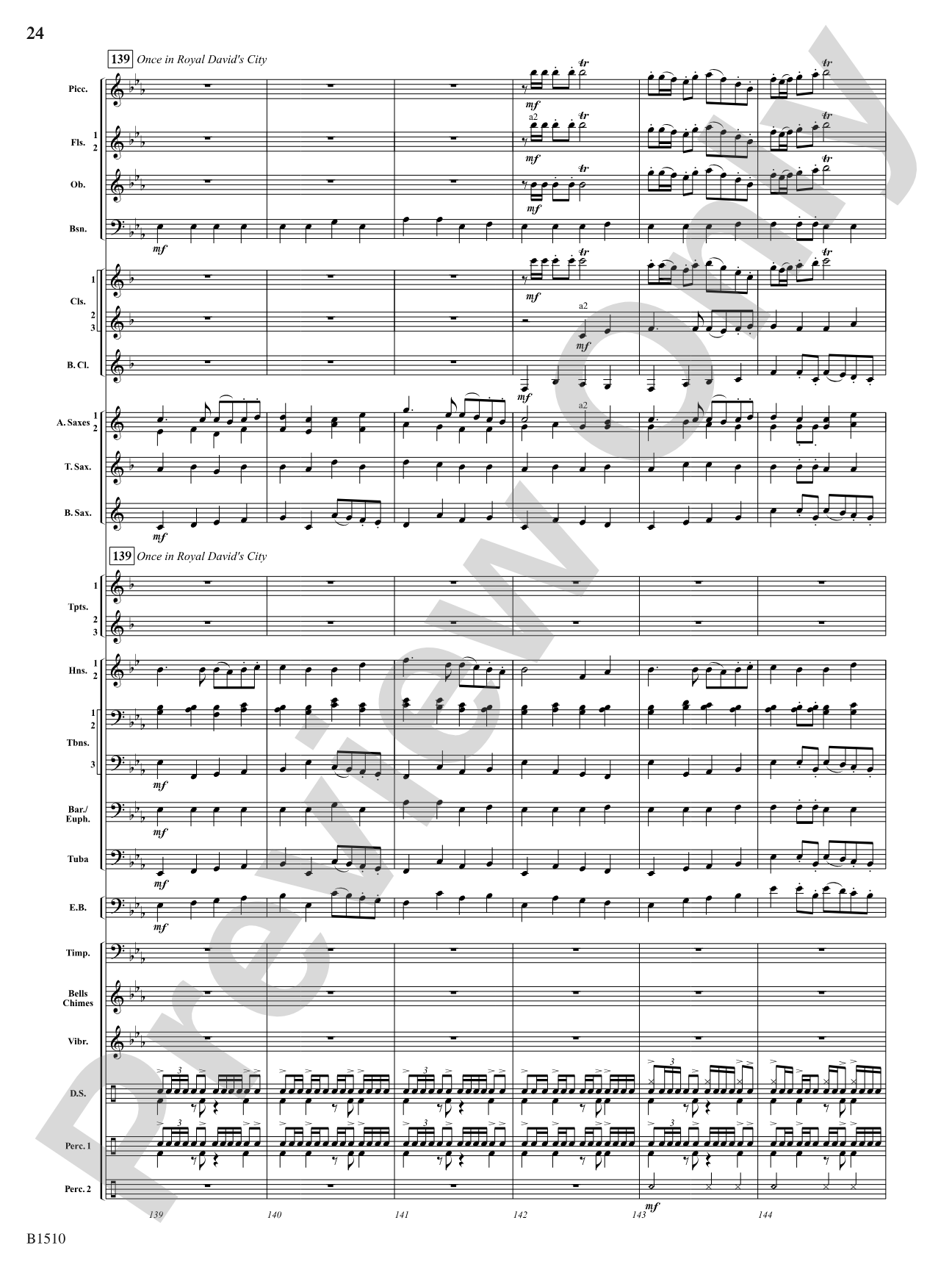 A Christmas Spectacular: Concert Band Conductor Score & Parts