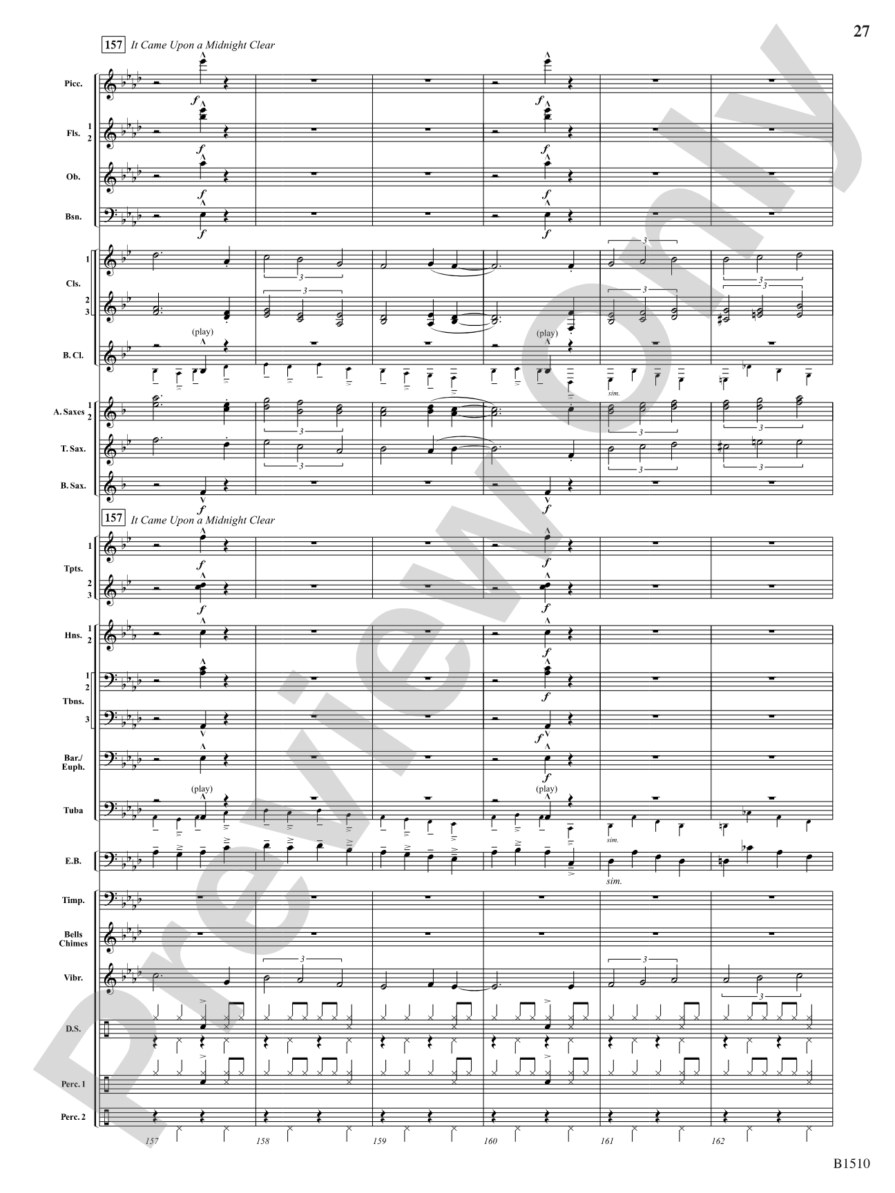 A Christmas Spectacular: Concert Band Conductor Score & Parts