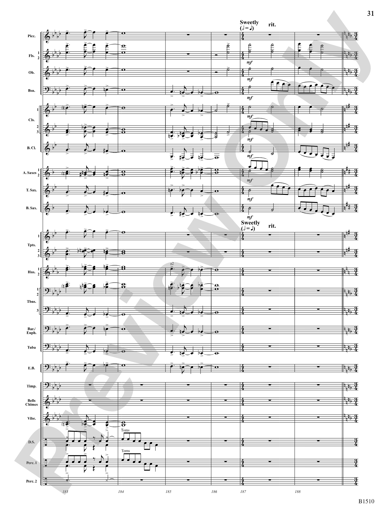 A Christmas Spectacular: Concert Band Conductor Score & Parts