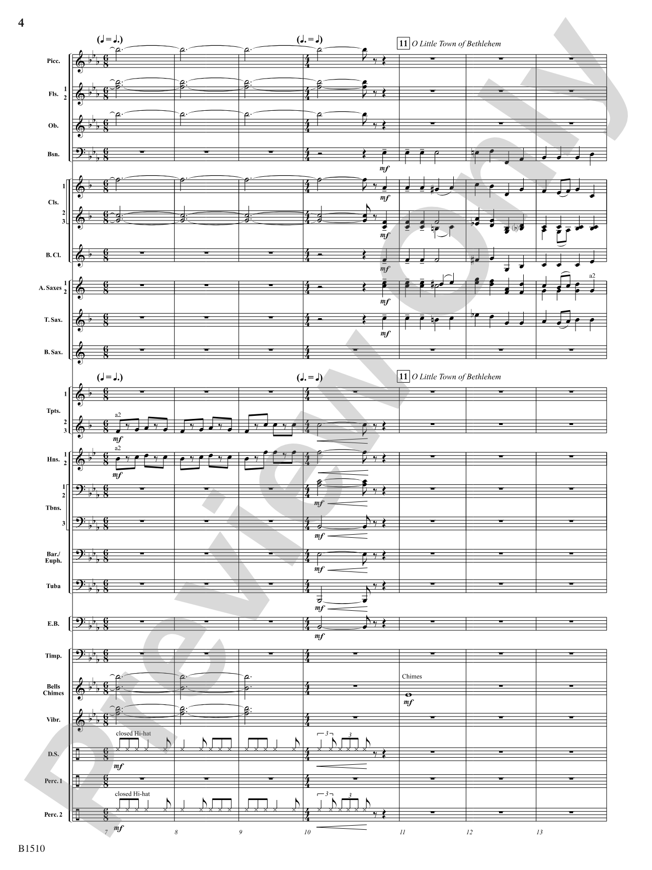 A Christmas Spectacular: Concert Band Conductor Score & Parts