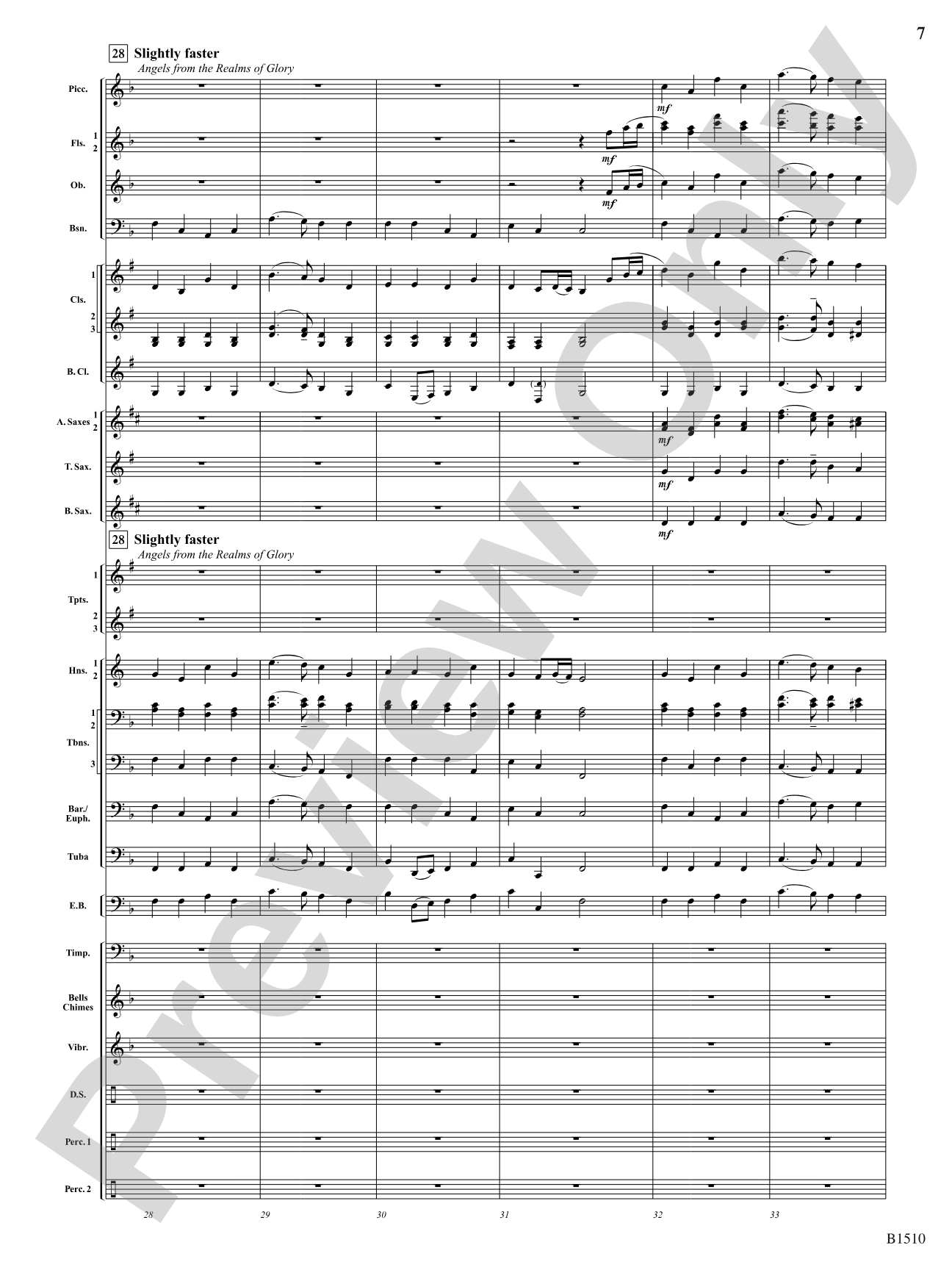 A Christmas Spectacular: Concert Band Conductor Score & Parts