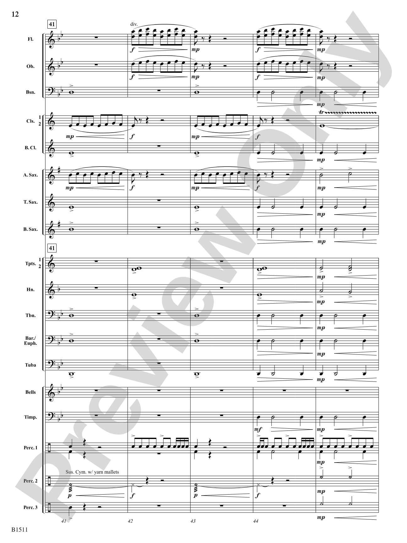Project Mercury: Concert Band Conductor Score & Parts