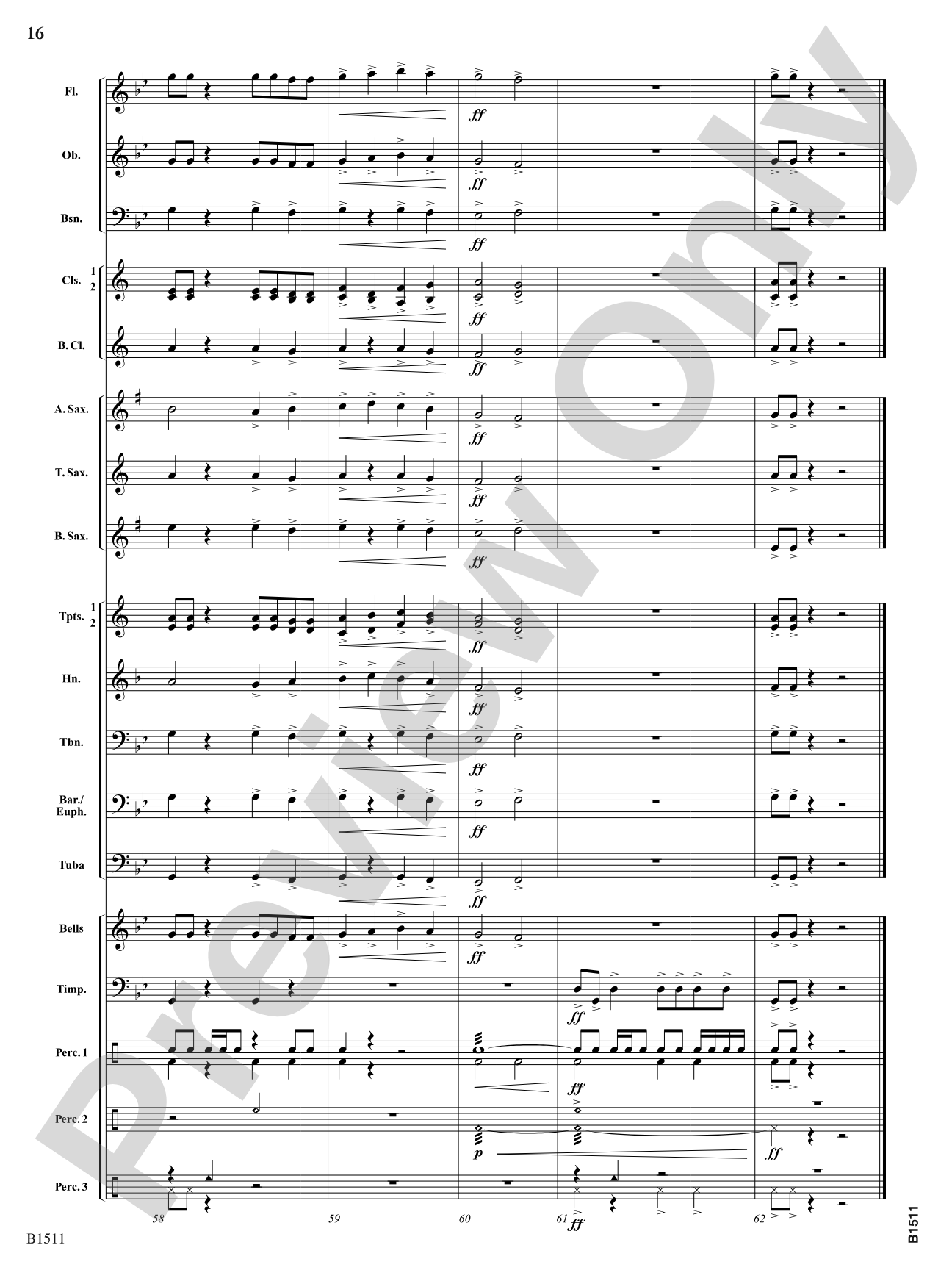 Project Mercury: Concert Band Conductor Score & Parts