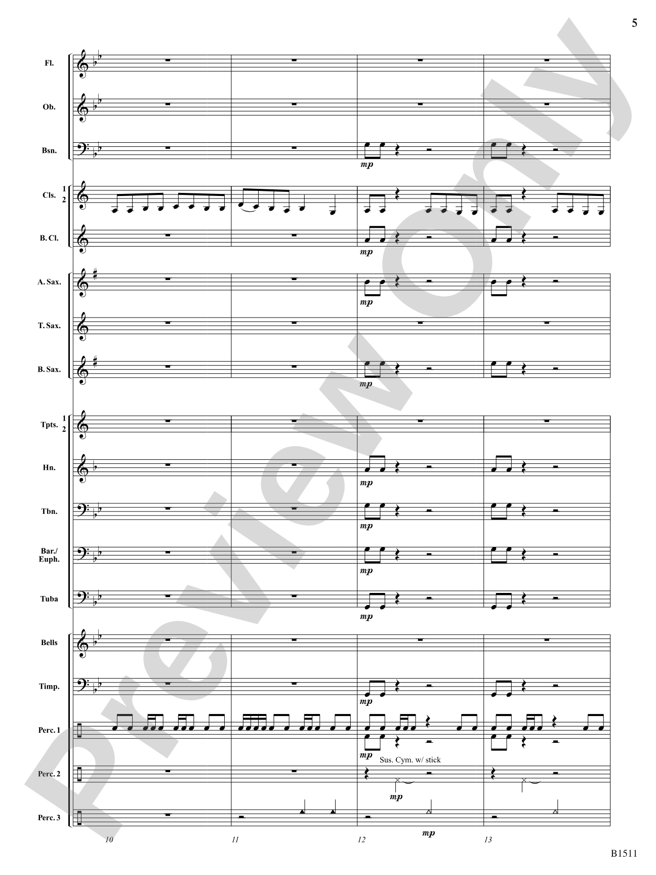 Project Mercury: Concert Band Conductor Score & Parts