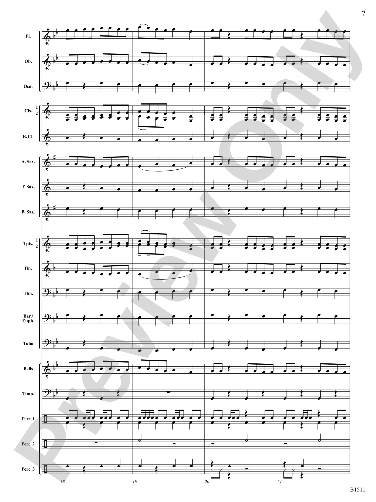 Project Mercury: Concert Band Conductor Score & Parts