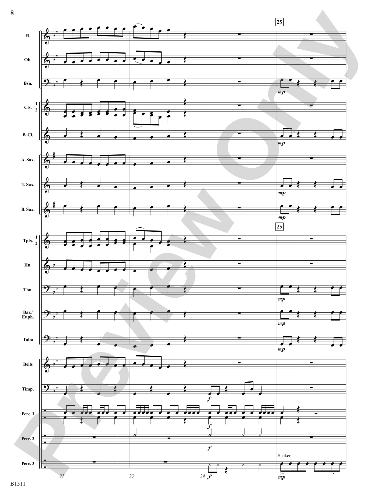 Project Mercury: Concert Band Conductor Score & Parts