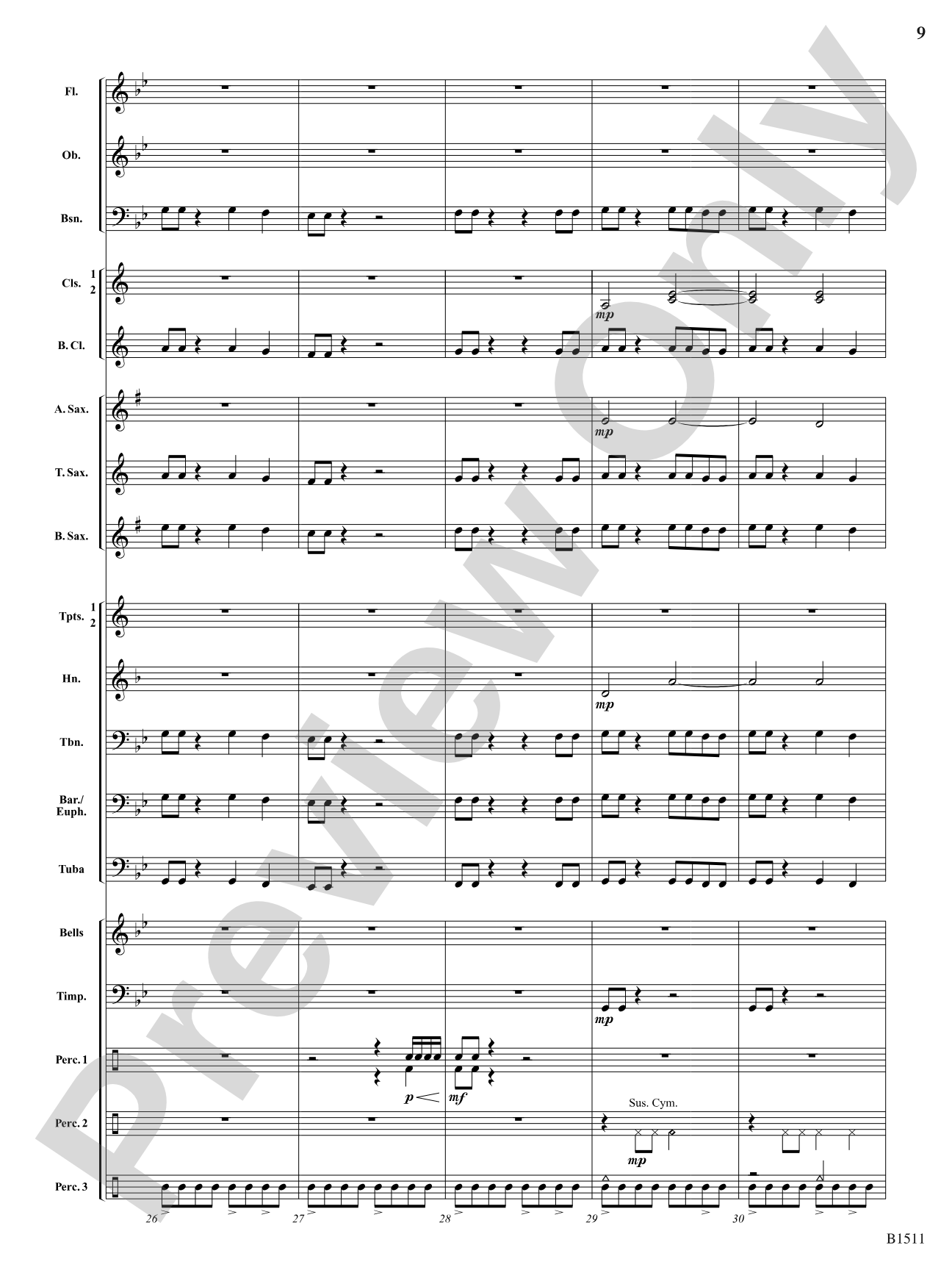 Project Mercury: Concert Band Conductor Score & Parts