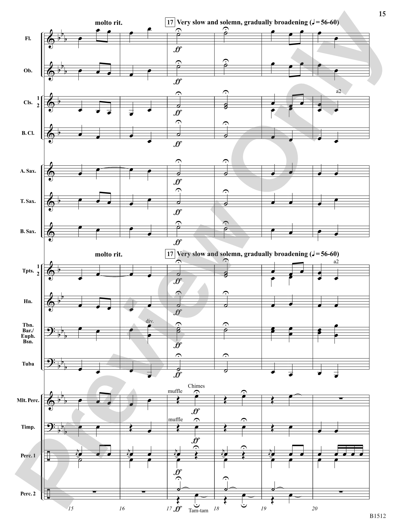 Pictures at an Exhibition: Concert Band Conductor Score & Parts