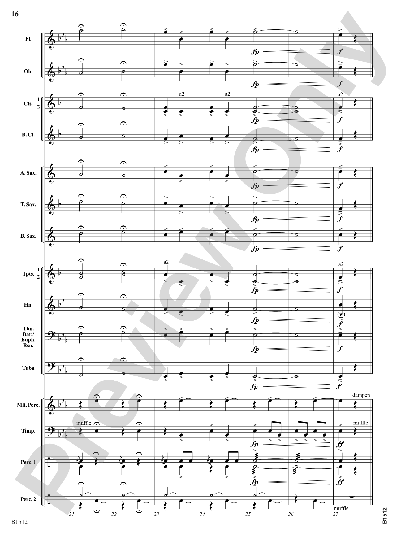 Pictures at an Exhibition: Concert Band Conductor Score & Parts