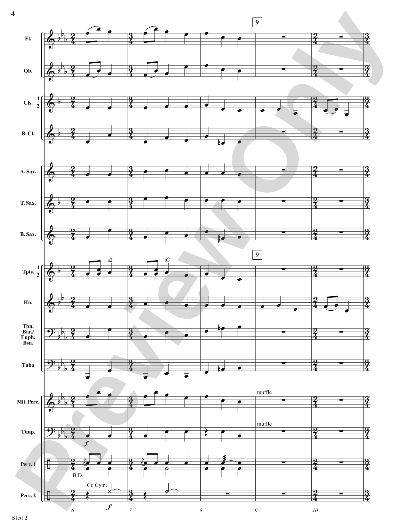 Pictures at an Exhibition: Concert Band Conductor Score & Parts