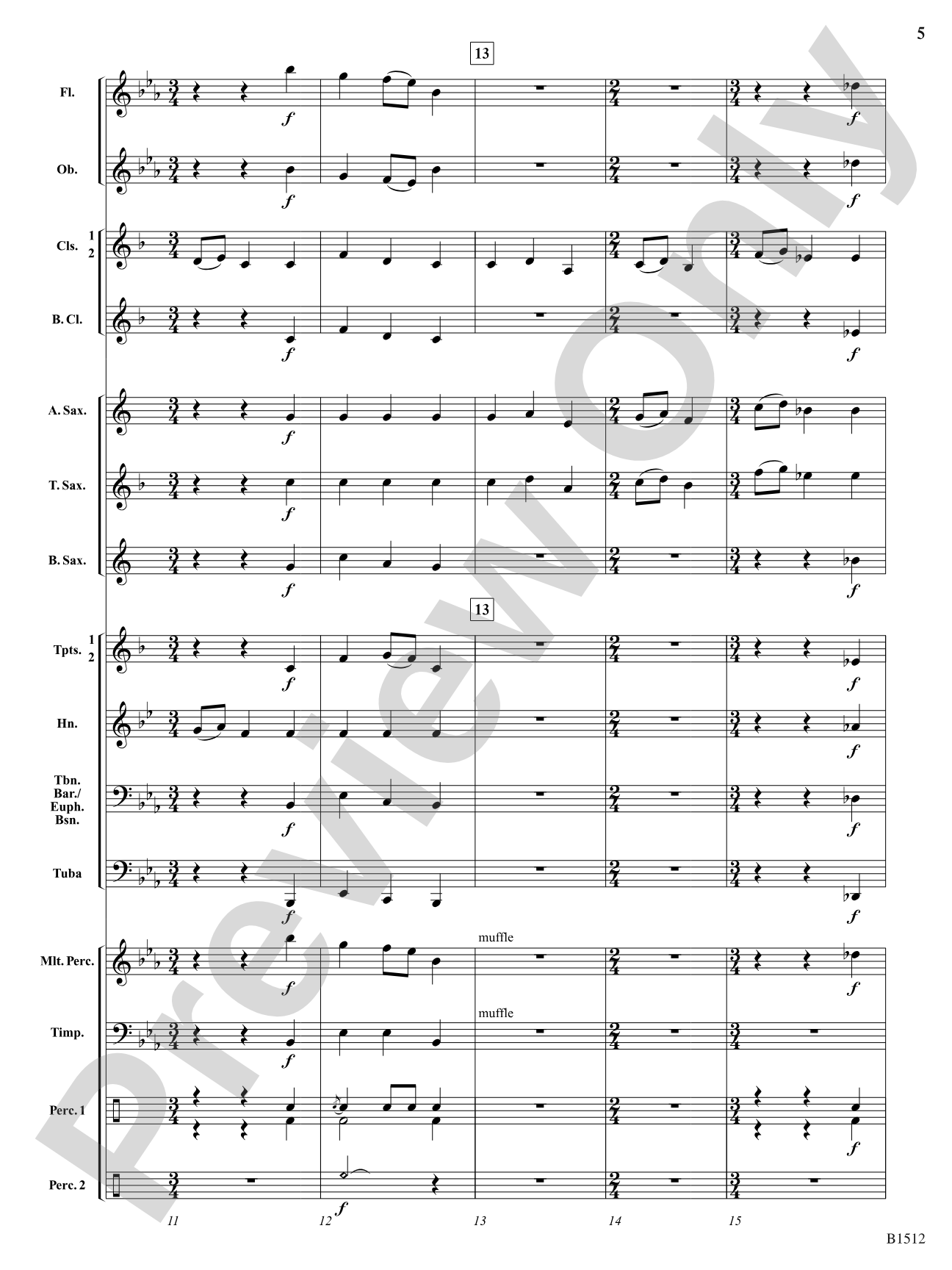 Pictures at an Exhibition: Concert Band Conductor Score & Parts