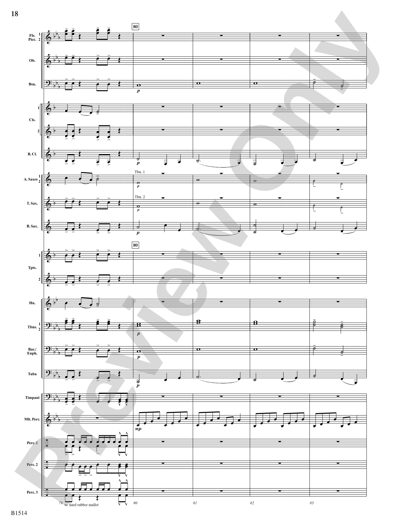 Ironclads: Concert Band Conductor Score & Parts