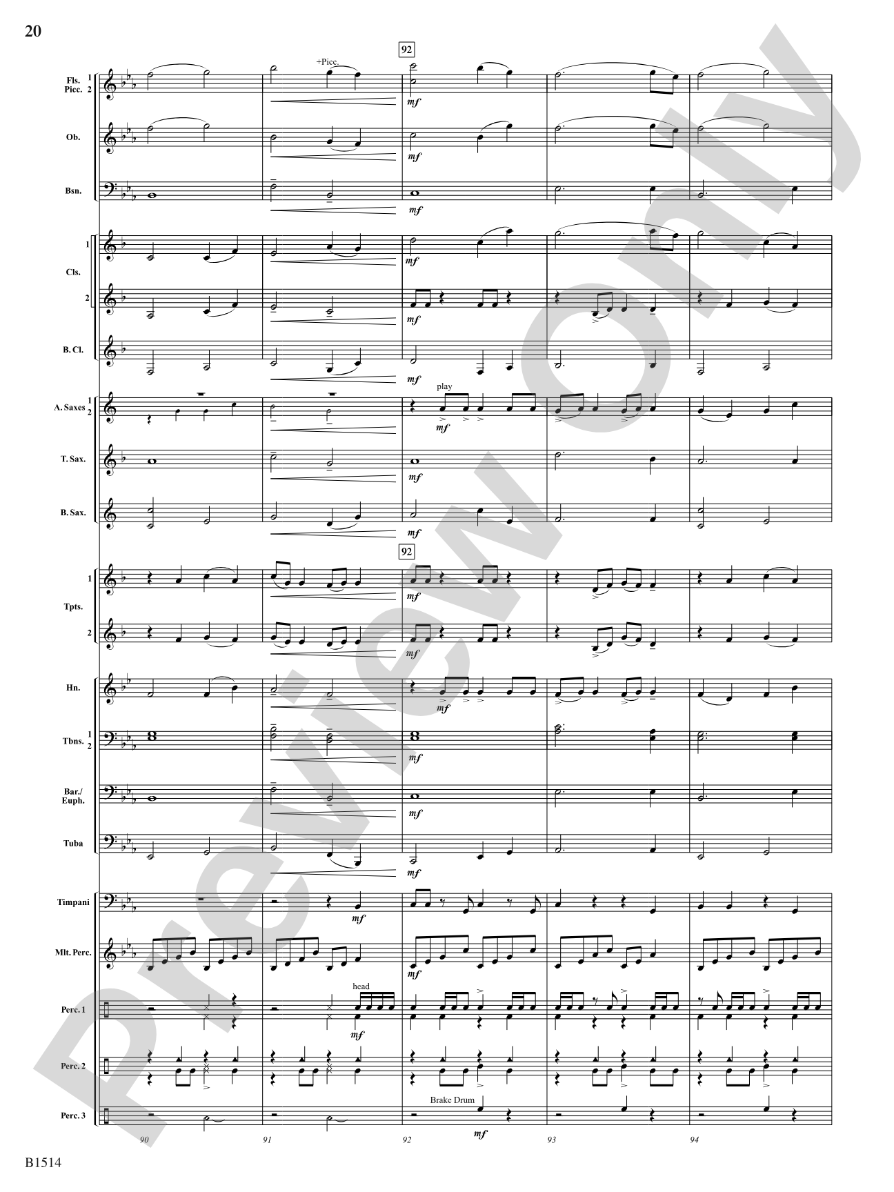 Ironclads: Concert Band Conductor Score & Parts