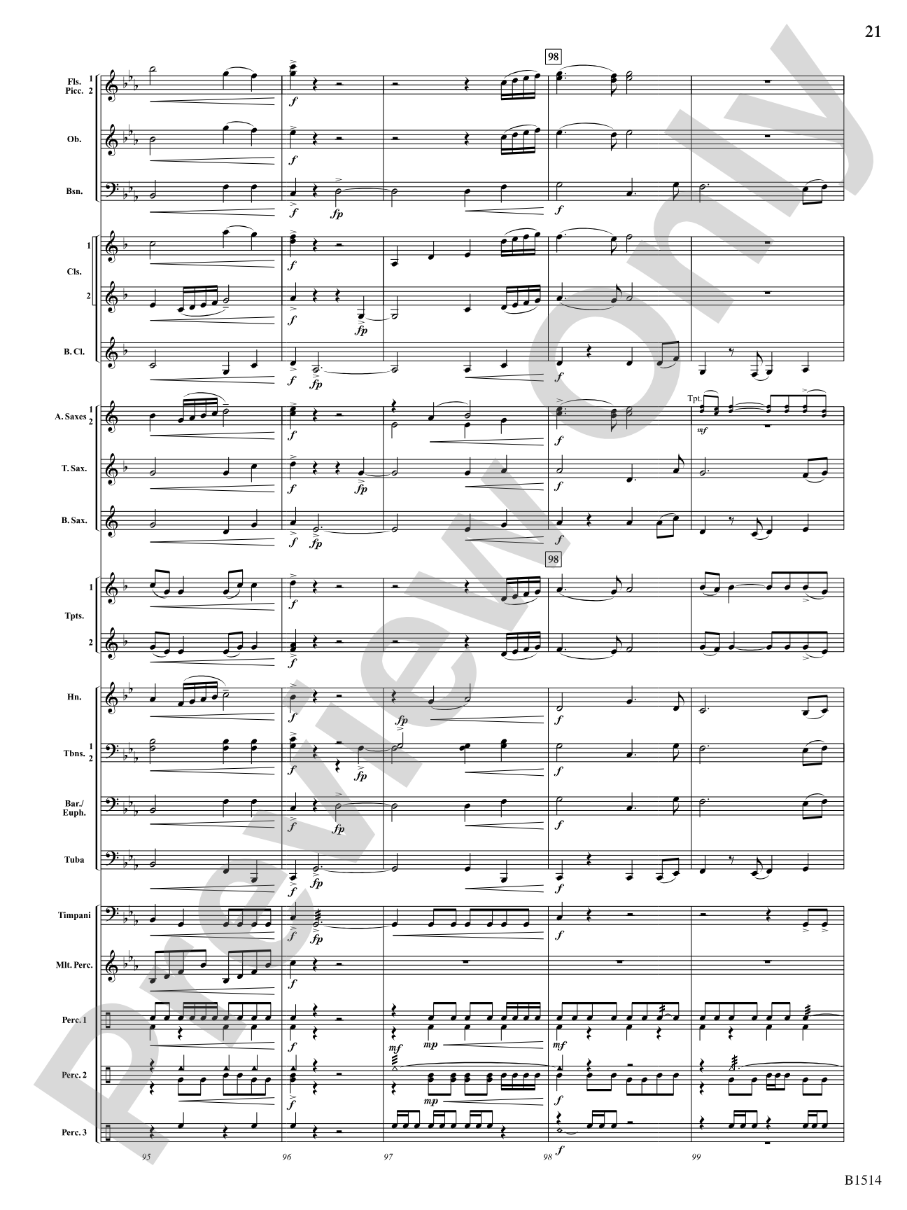 Ironclads: Concert Band Conductor Score & Parts