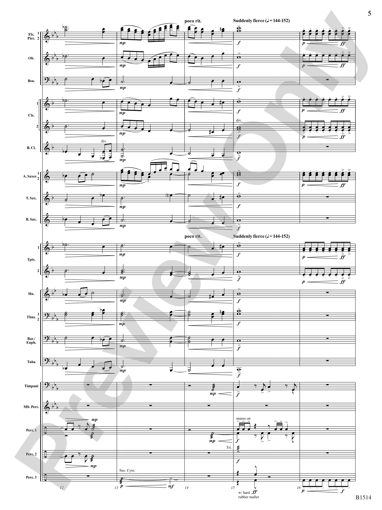 Ironclads: Concert Band Conductor Score & Parts