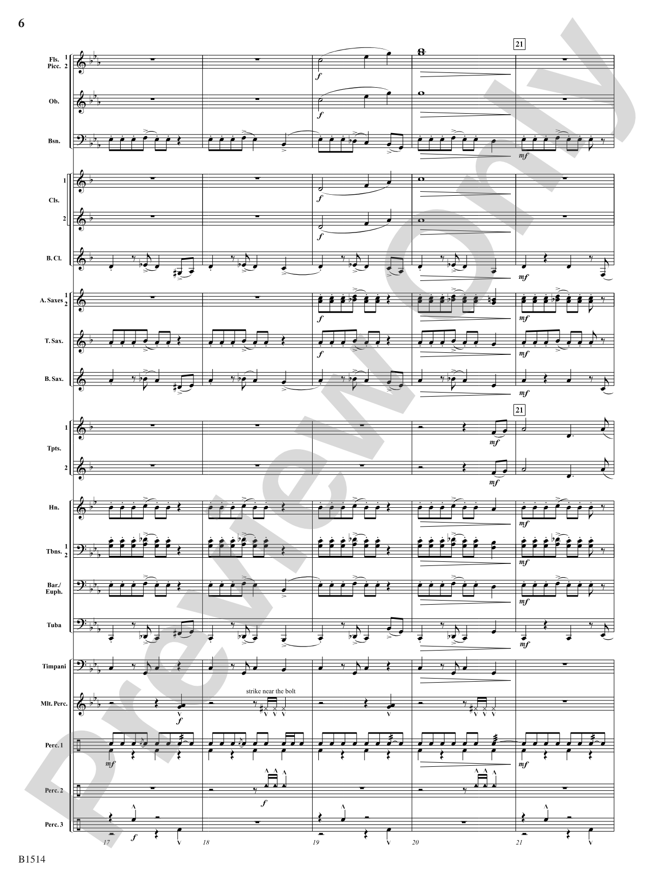 Ironclads: Concert Band Conductor Score & Parts