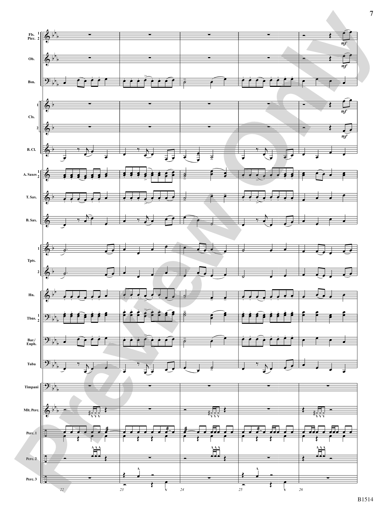 Ironclads: Concert Band Conductor Score & Parts