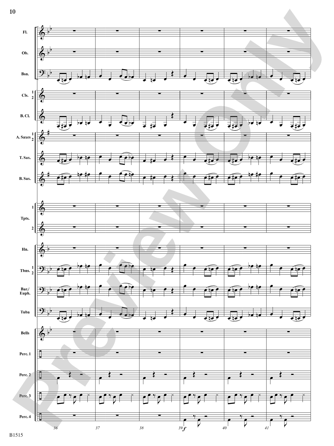 Dancing Snakes: Concert Band Conductor Score & Parts