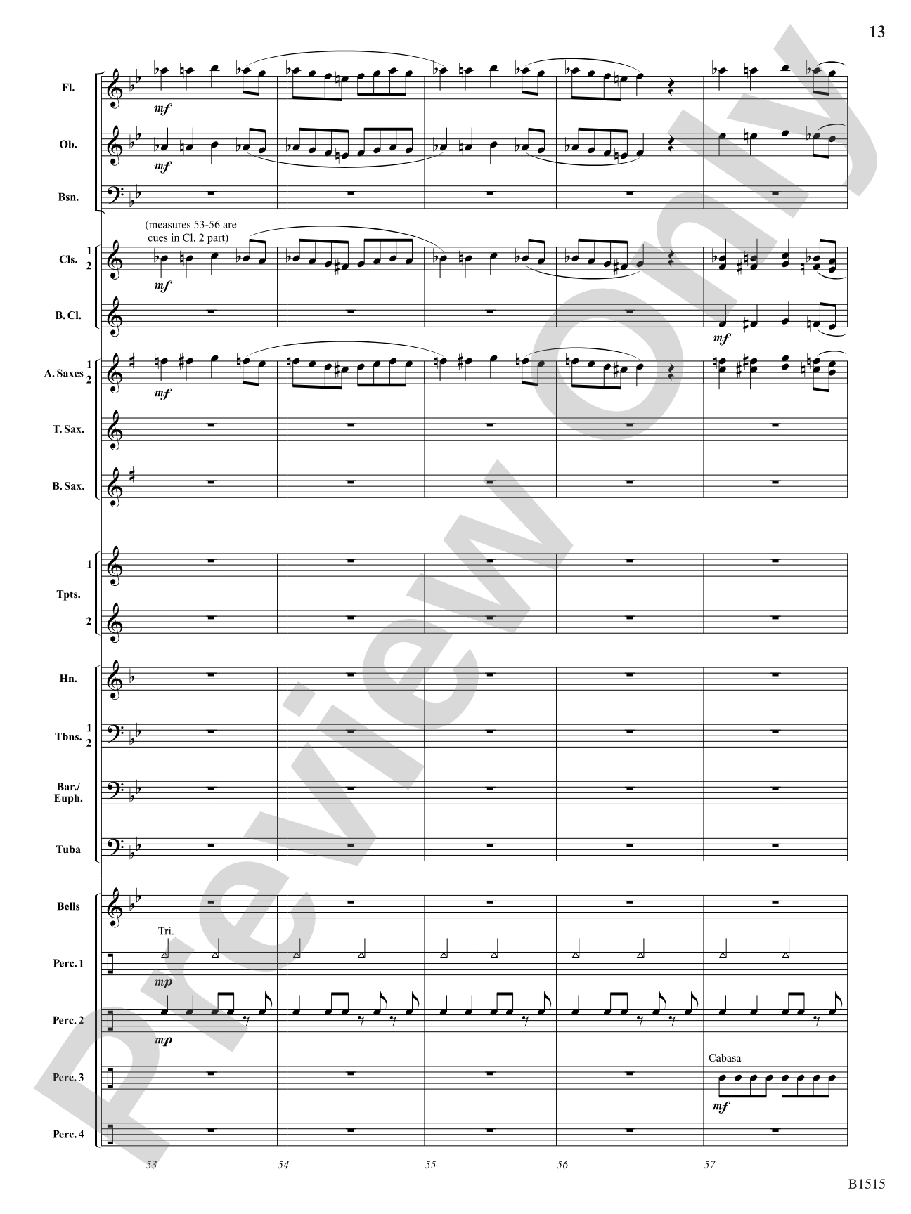 Dancing Snakes: Concert Band Conductor Score & Parts